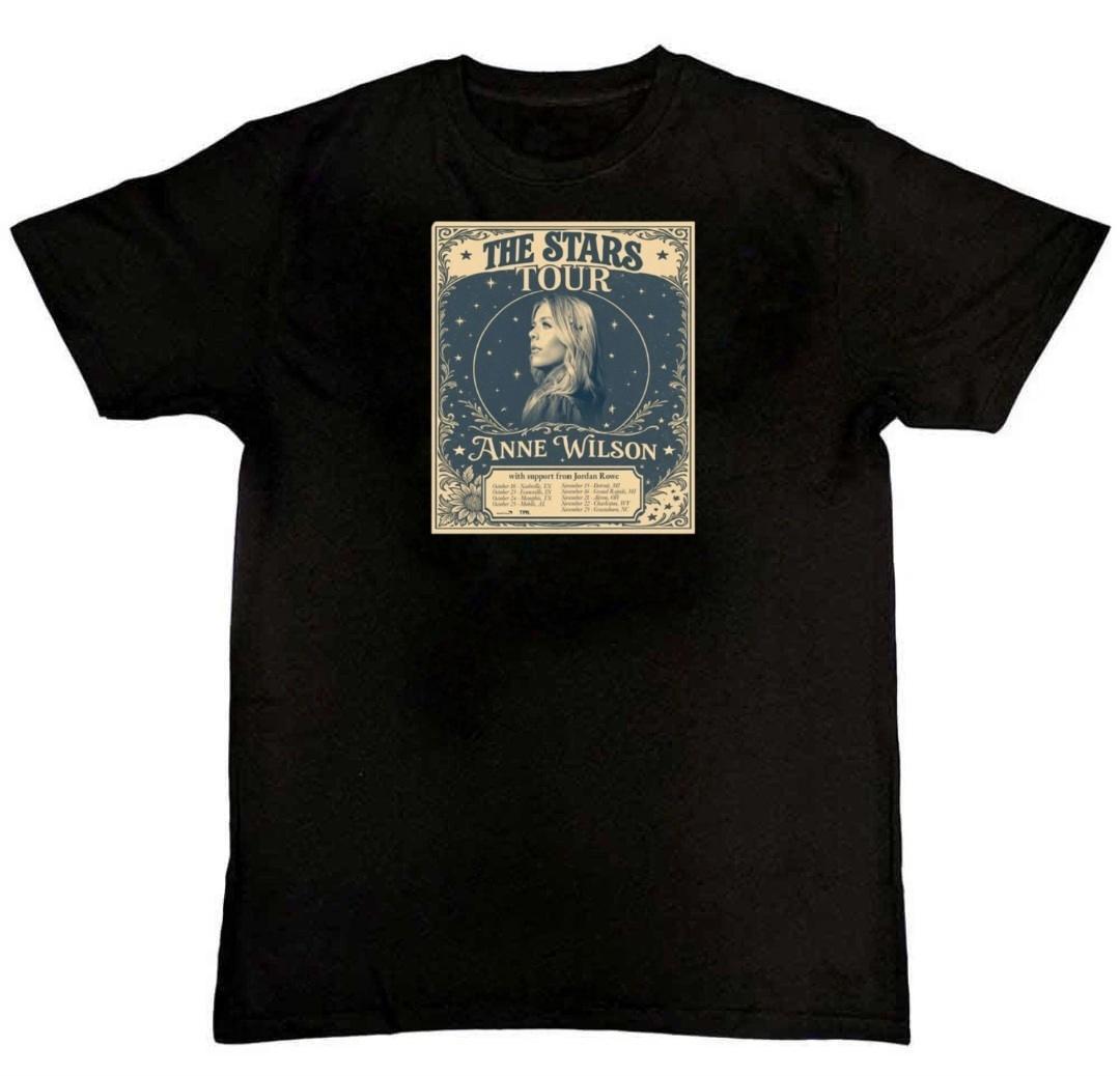 HOT! Anne Wilson Tour 2025 Graphic Print Mens T-Shirt XXXXL
