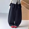 Mädchen Frühling/Herbst Faux Zweiteiler Hoodie und Weite Hosen Set - 2026 Neuer Stil für größere Kinder