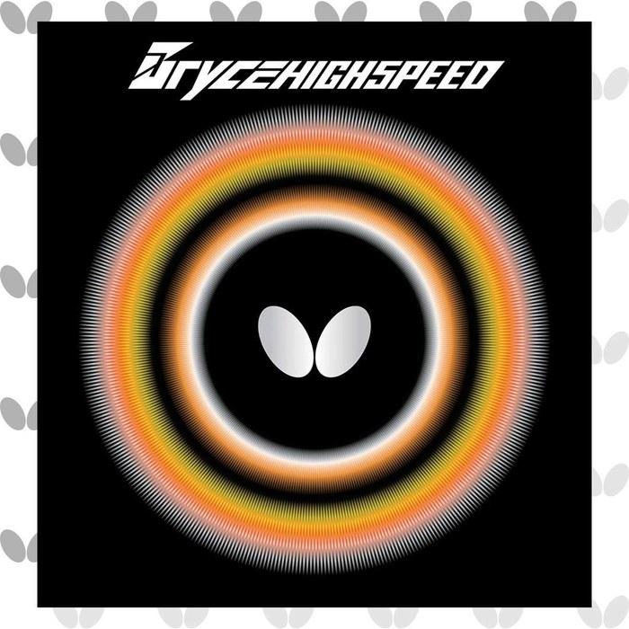 Butterfly Table Tennis Rubber Bryce Highspeed 05950 Black Thick (278) 4