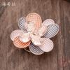 New multi-functional enamel three-dimensional flower magnetic brooch banquet women's brooch bag accessories