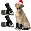 Dog Boots for Large Dogs Waterproof Medium-Sized Dogs Shoes Non-Slip Paw Protector Dog Booties for