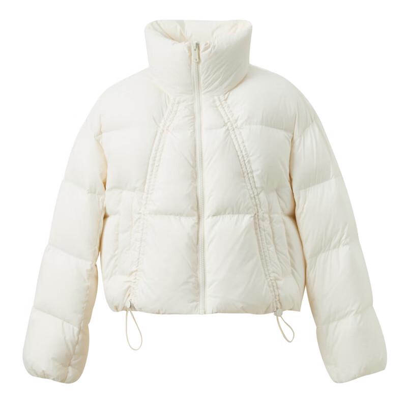 Sancai Women's 2025 Winter Stand Collar 90% Duck Down Puffer Jacket