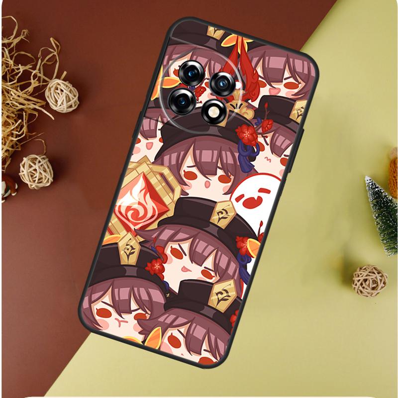 Genshin Impact Game For OnePlus 13 13R 12 12R 11 9 10 Pro 8T 9RT 10T 10R N20 N30 Nord CE 2 3 4 Lite Phone Case