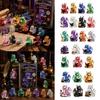 Fantasy Dragon Pendant Collection Crystal Advent Calendar 2026, 24 Days Reading Book Countdown Calendar, Fairy Tale Theme Party Decor Pcs Mini 2D Flat