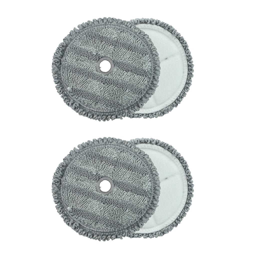 Microfiber Mopping Pads For Bosch For Unlimited 7 ProHygienic BCS71HYG1 BCS712HYG5, Washable Reusable Cloths For Hard Floors