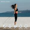 Weighted Jump Rope Workout - 1LB Professional Jump Rope with Adjustable Length, Silicone Comfort Grip, Heavy Duty Skipping Rope for Adult Fitness Wome