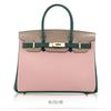 New color matching platinum bag first layer cowhide o fashionable shoulder portable commuter women's bag casual leather bag