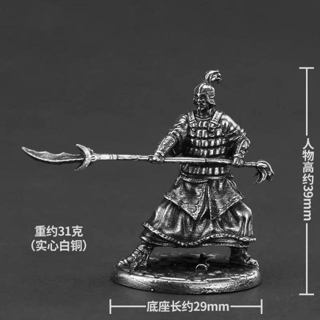 

Metal Demon Warlord Painted Dark Fantasy Soldier Miniature Tabletop Game Army Men Desk Ornament Collection Gift for Boyfriend