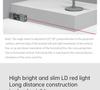 Duke LI1 Handheld Laser Line Projector - Precision LED Screen Angle Ruler for Renovation Engineers