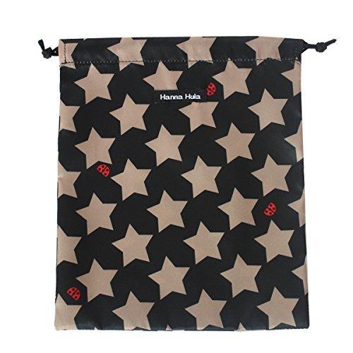 Hanna Hula Deodorant Drawstring Pouch M Size Cookie Grape Water Resistant Antibacterial Diaper Bag