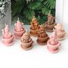 Festival Silicone Candle Mold Christmas Party Supplies Holiday Ornament Molds Suitable for Party and Home Decorations