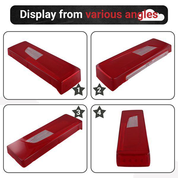 1 pc Red ABS Material: Suitable for Scania LP 2027556 2380957