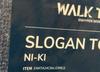 [USED] enhypen WALK THE LINE slogan towel Niki