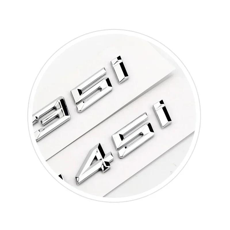 3D New Xdrive 20d 30d 35d 40d 50d 20i 25i 30i Car Fender Emblem Trunk Badge Sticker For BMW X1 X3 X4 X5 X6 X7 Logo Accessories FD8