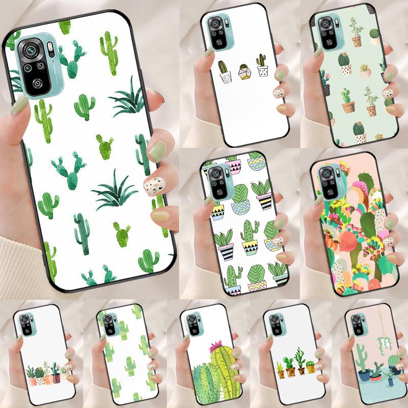 CACTUS BANANA RETRO VINTAGE SUMMER Cover For Xiaomi Redmi Note 14 13 12 9 10 11 Pro 9S 10S 11S 12S Redmi 14C 10C 12C 13C Case