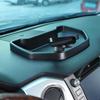 ABS Black Car Dashboard Phone Holder Storage Box Phone Holder Tray For Toyota Tundra 2014-2026 Car Accessories