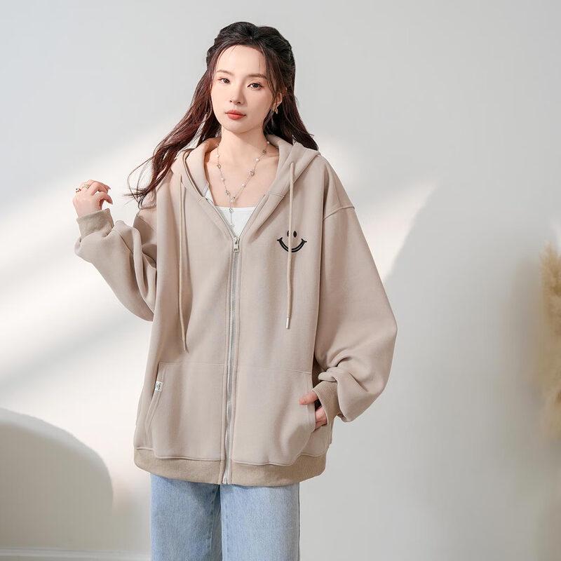 

IMAGINEX Women s Casual Hooded Long-Sleeve Jacket M