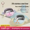 316 Stainless Steel Suction Baby Feeding Bowl - Infant & Children's Tableware Plate