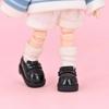 1pair Black Brown Ob11 Doll Shoes Cute Outfit Dolls Uniform Shoes  Holala Gcs