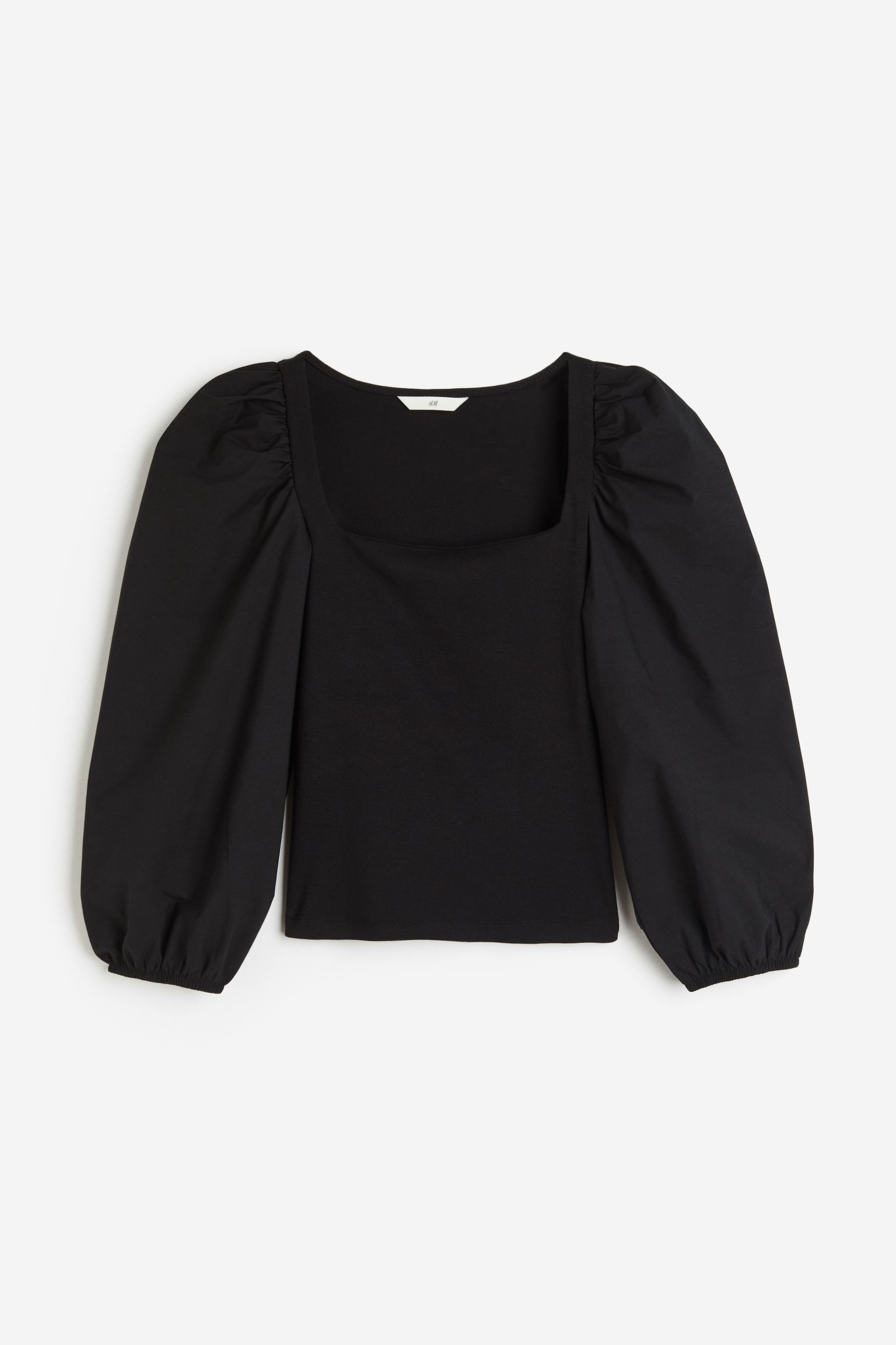 

Puff-sleeved top