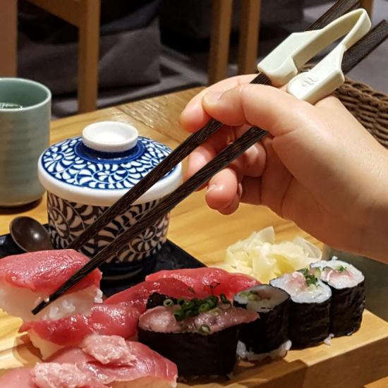 Chopstick Helper for Adults - Reble Training Chopsticks, Beginner Practice, Easy-to-Use, Right or Left-Handed, Durable & Adjustable by Senior ICare