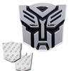 Autobots Badge Decepticons Logo Aluminum Alloy Stickers Transformation Toys Emblem Decal Phone Decoration Mobile Accessories 3D Kid Friendly