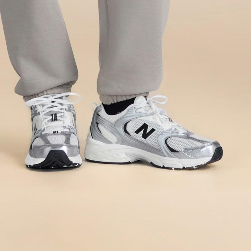 NEW BALANCE Men's and Women's Retro Mesh Shoes for Spring - Breathable Versatile Comfortable Leisure Sports Shoes - MR530GMT