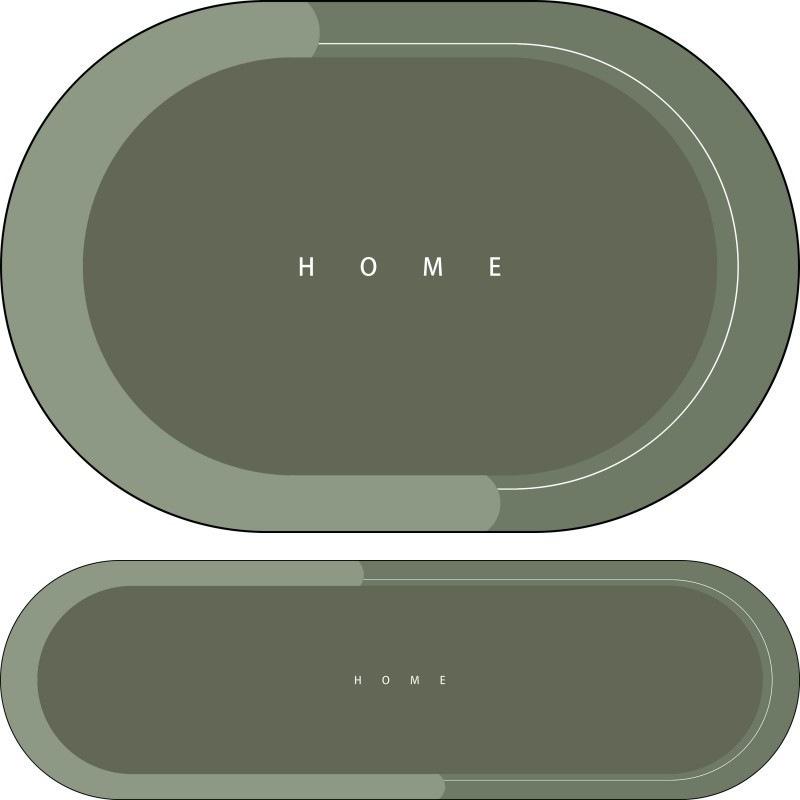 Kitchen Floor Mat Waterproof No-Slip Bathroom Absorbent Bath Mat Quick Dry Floor Mat Floor Mat Toilet Door Mat