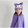 Skater Absorbent Quick-Dry Towel Cap Hair Drying Sanrio Kuromi Girl TOC11-A