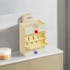 Flip Suction Cup Soap Dish Plastic Drain Soap Box Creative Multi-layer Soap Holder  Bathroom