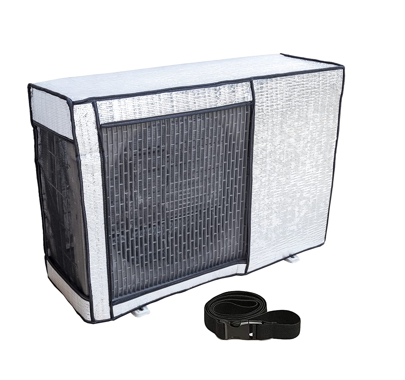 

TONGMO Air Conditioner Outdoor Unit and Wind Aluminum Foil Waterproof and No Removal Prevents Easy Installation and For Home Includes Fixing Cover,