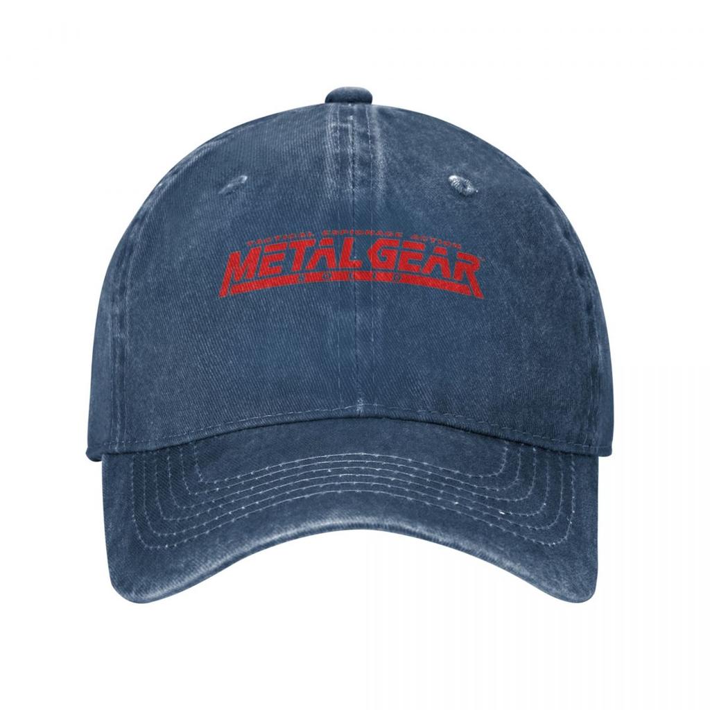 Metal Gear Solid Men Women Baseball Caps Distressed Denim Caps Hat Vintage Outdoor Running Golf Sun Cap
