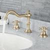 Vintage Three-Hole Basin Faucet Set