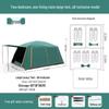 OEING Large Blackout 2-Room 1-Hall Camping Tent