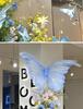 3D Painted Butterfly Wedding Backdrop with Scenery and Props for Photography and Décor