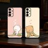 M-Milk Mocha Telefoonhoesje Voor Samsung S25,S24,S21,S22,S23,S30,Ultra,S20,Plus,Fe,Lite Zwarte Behuizing