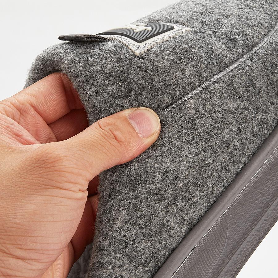 Men's Warm Plus Size Home Slippers Non-slip Couple Plush Cotton Slippers, Memory Foam Soft Sole Indoor and Outdoor Dual-use Home Shoes