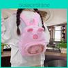 Capybara Plush Backpack With Zipper Closure For Daily Casual Use