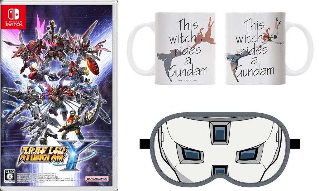 Super Robot Wars Y Switch Sletta Miorine Mug Prospera Eye Mask Original Digital Wallpaper - & & [Bonus]
