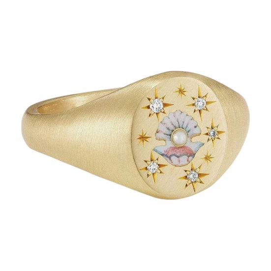 Butterfly Heart Pattern Versatile Finger Ring Titanium Steel 1 Pc