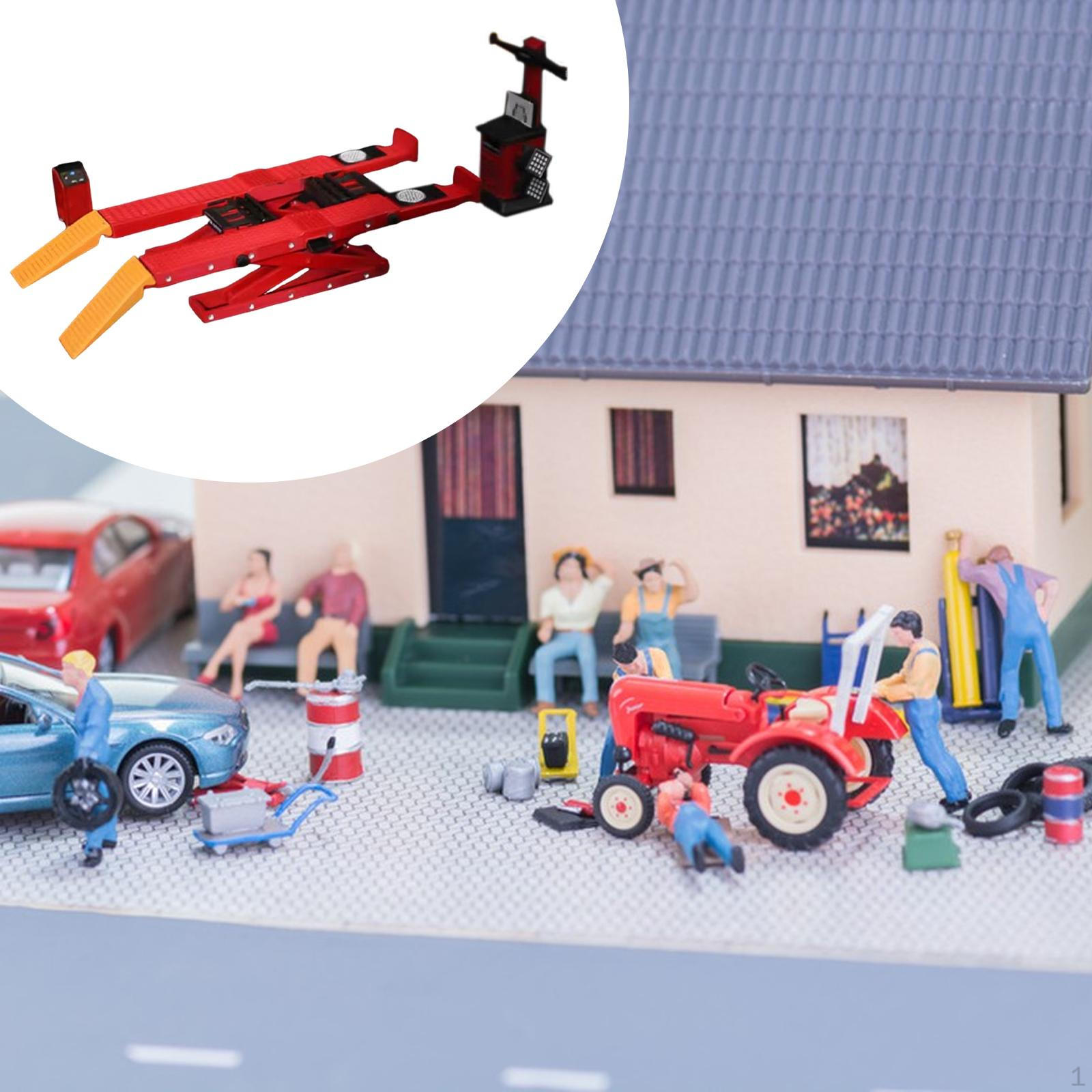 1/64 Alignment Machine Model Authentic Novelty Miniature Sculpture Repair Tool for Garage style B