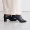 Himiko Square Toe Side Gore Pumps/643302 Black 230