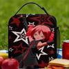 Kasane Teto Lunch Bag  Funny Lunch Box Office Portable Insulated Thermal Tote Handbags For Women Oxford Custom Cooler Bag