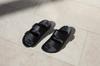 2ND Cosmo W Sandals for 3E [ECCO] Women, BLACK, 25.0 cm,