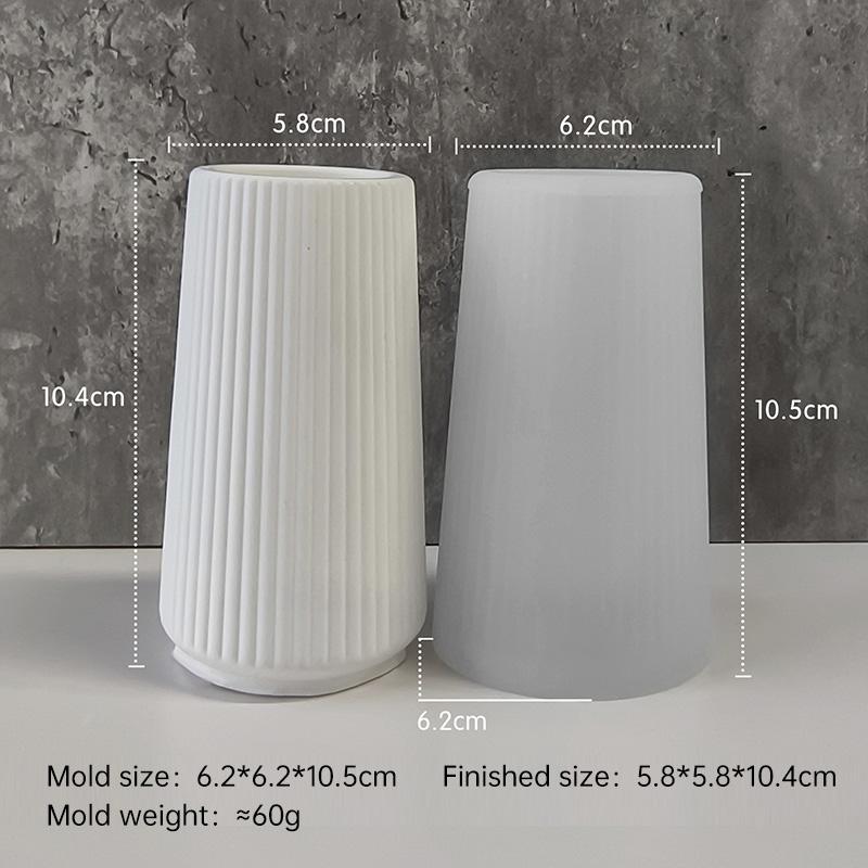 

Сделай сам Ручная работа Гипсовая цементная ваза Силиконовая форма Смешанная глина Гипсовая форма Форма для цветочного горшка Домашний декор Поделки Формы для кашпо