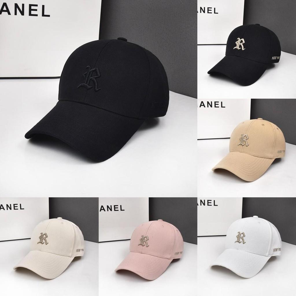 Letters R Embroidery Cap Men Women Shades Breathable Leisure Outdoor Sports