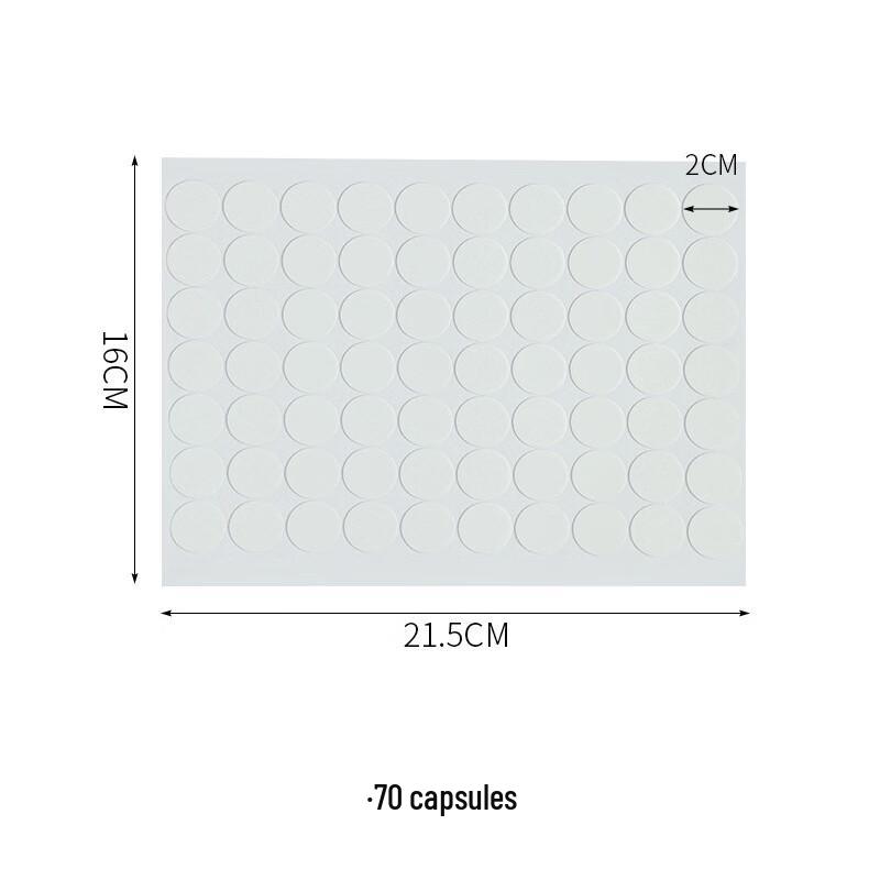 Transparent Round Double-Sided Adhesive Dots