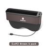 LWVD4 For Suzuki S-Cross Swift SX4 Vitara Jimny Grand-Vitara Baleno Ciaz Car Seat Gap Organizer USB Charging Multifunction Storage Box