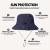 Fashion Packable Fisherman Hat Men Women UV Protection Waterproof Bucket Sunhat Outdoor Camping Mountaineering Caps