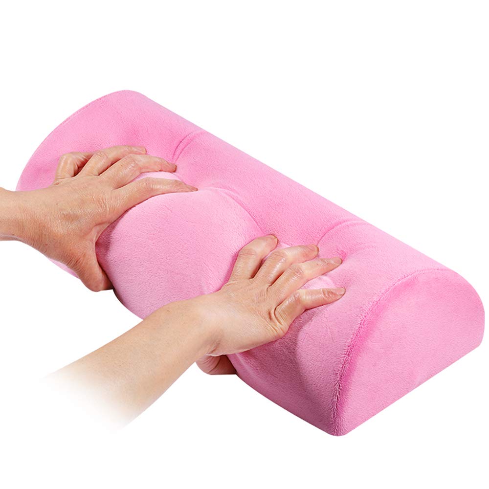 

Brown Semi-Circular Memory Foam Pillow for Legs and Lumbar Support, Ergonomic Design, Multi-Function (Pink)